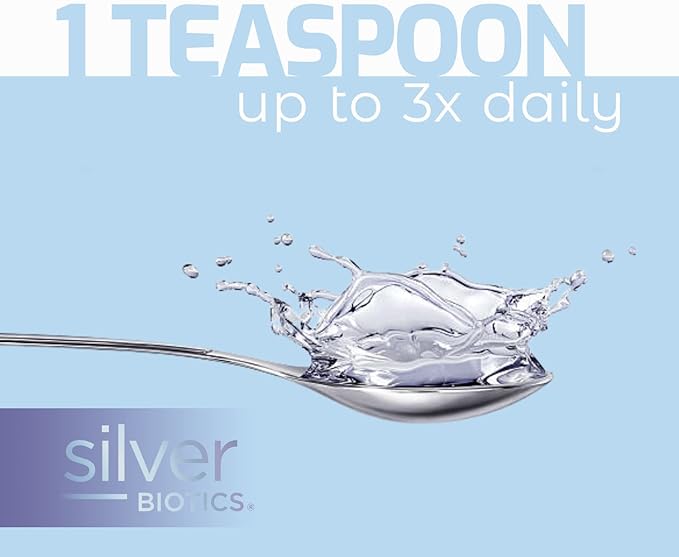 Silver Biotics Patented Multivalent SilverSol Technology | Ag₄O₄ 10 PPM Immune Support | Bio-Hacking Immune Building Natural Support | 8 Fl Oz