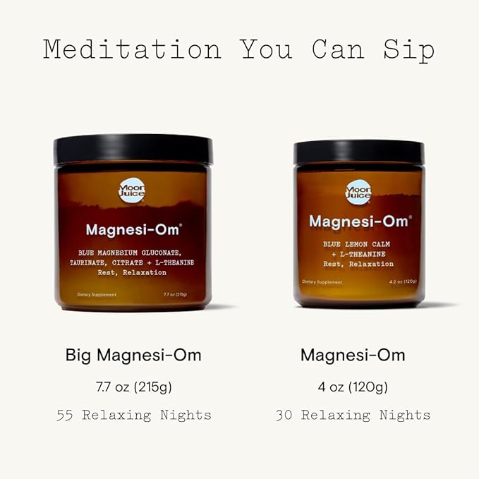 Magnesi-om Blue Lemon Jar - Big Mag 16oz