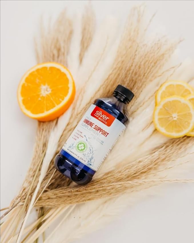 Silver Biotics Patented Multivalent SilverSol Technology | Ag₄O₄ 10 PPM Immune Support | Bio-Hacking Immune Building Natural Support | 8 Fl Oz
