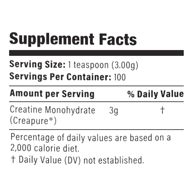 CREAPURE Creatine Monohydrate Powder QS-Code 21ID25 - Increase Muscle Strength & Endurance - Improve Sleep Quality - Fast Dissolving, Flavor-Free, Vegan-Friendly Fitness Supplement - 300g