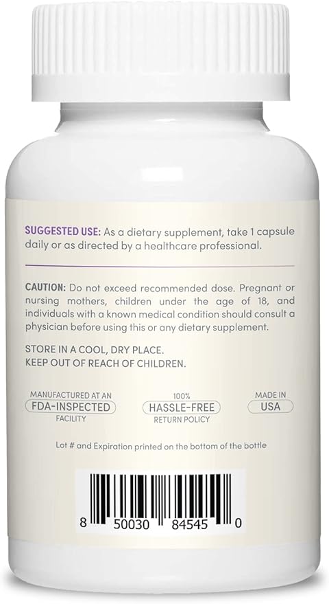 High Potency Potassium Iodine Supplement - Potassium Iodide USP and Free Iodine Capsules 12.5mg Precise Dosage Blend - Capsule Alternative to Lugol's Supplement for Thyroid Energy & Immunity (3 Month)
