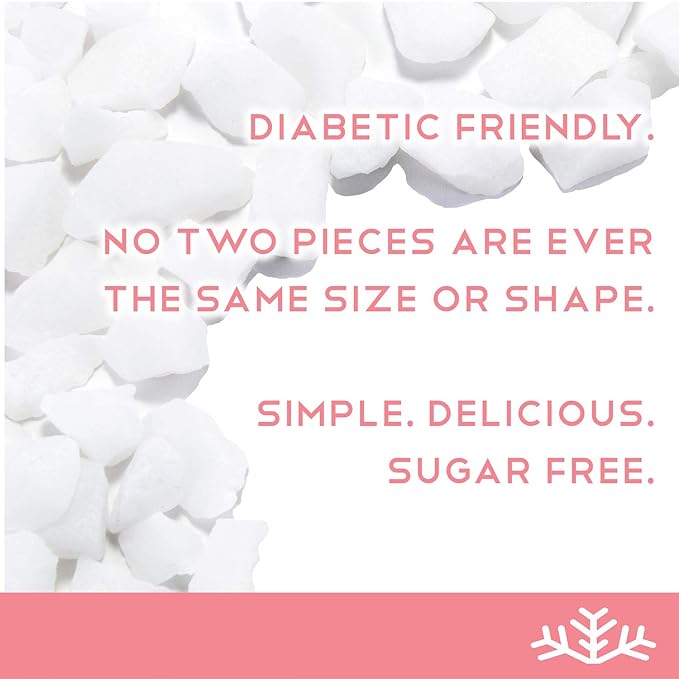 Watermelon KETO Xylitol Candy Chips - SNØ 1LB Bag - Sugar-Free Candy With Only 2 Ingredients | Low Carbs, Diabetic-Friendly, Non-GMO, Vegan, GF & Kosher | Purest candy in the world!