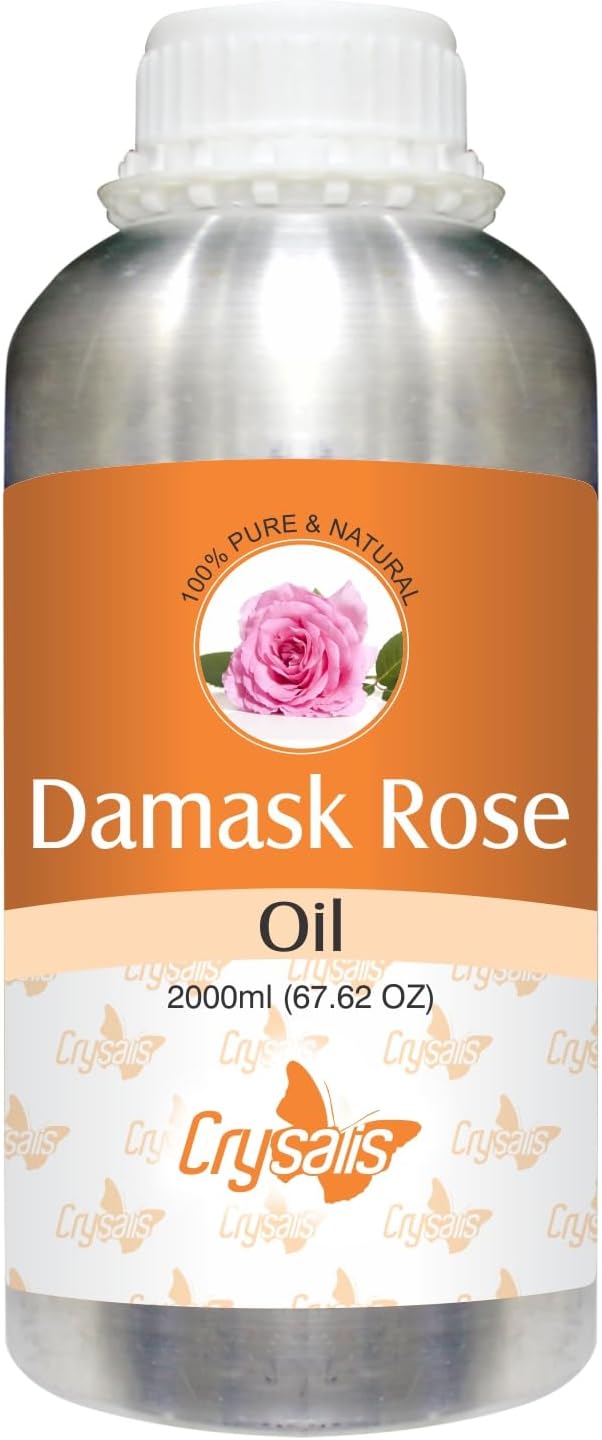 Crysalis Damask Rose (Rosa × damascena) Oil - 67.62 Fl Oz (2L)