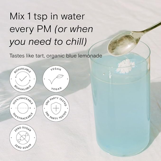 Magnesi-om Blue Lemon Jar - Big Mag 16oz