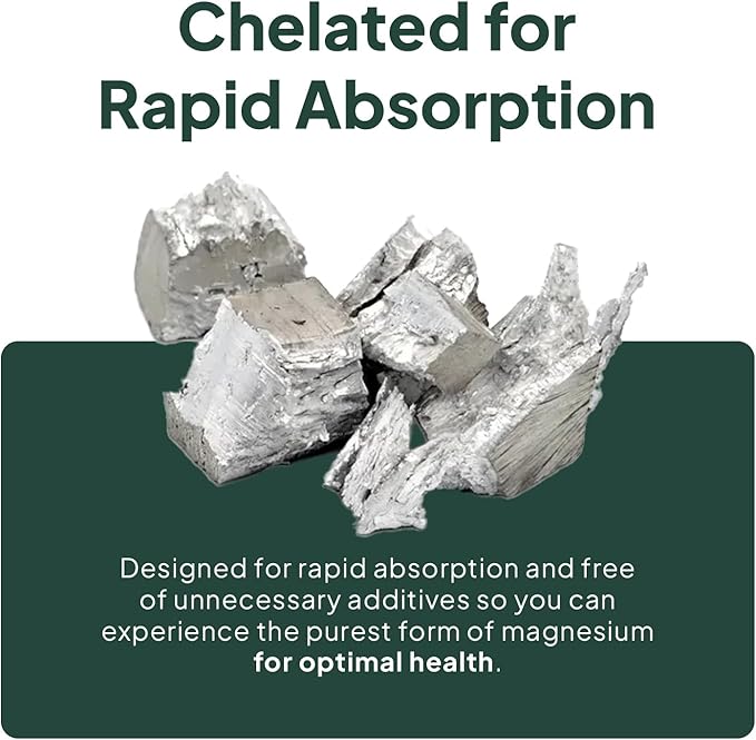 Real Magnesium Citrate - High Absorption Magnesium Supplement - Chelated Magnesium to Support Energy, Relaxation, and Regularity - 3 Pack Bulk Supply