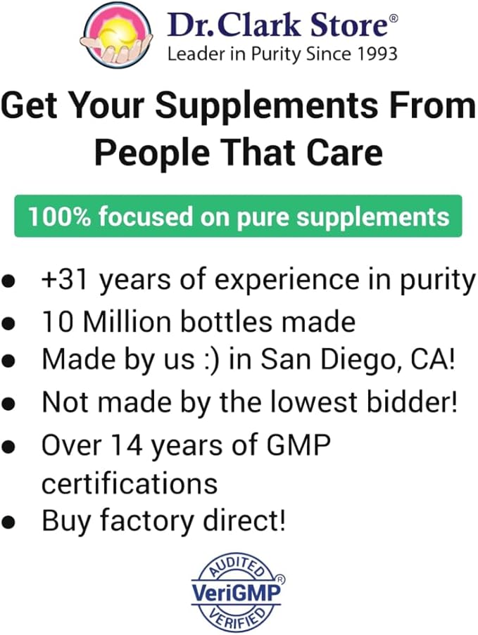 Dr Clark Wormwood Super W Blend 330 mg, 100 Gelatin Capsules