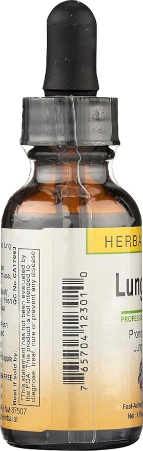 Herbs Etc. - Lung Tonic - Promotes Healthy Lung Function - 1fl oz