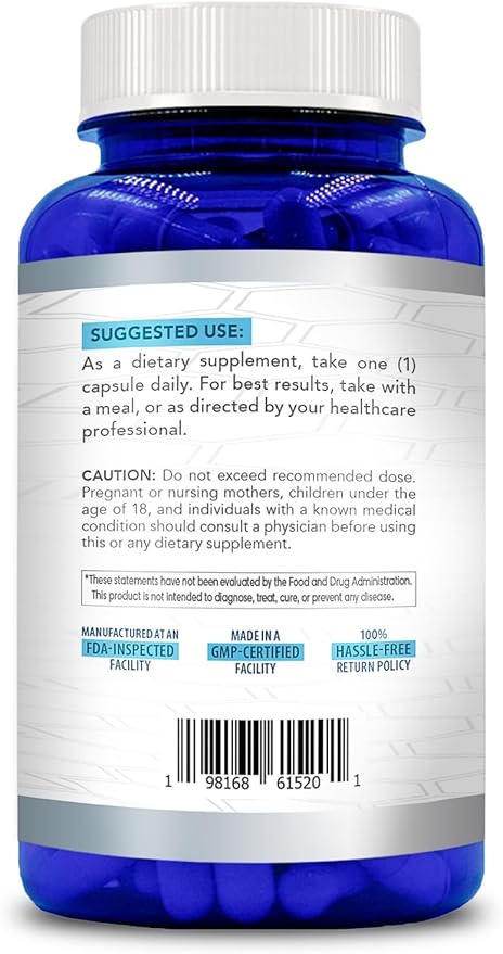 Vitamin K2 MK7 Supplement | High Absorption K2 Vitamin Supplement with Active MK7 Menaquinone Form for Joint Heart & Immune Support | Vegan Non-GMO Soy Free Made in cGMP Labs (200 Veggie Capsules)