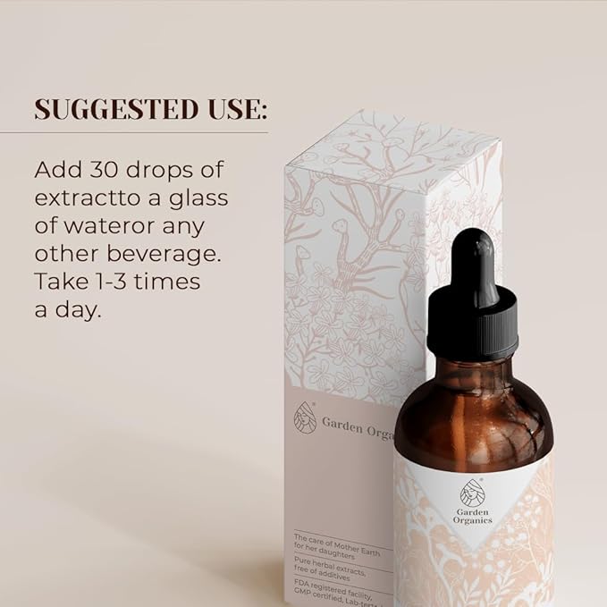 Reishi USDA Organic Alcohol-Free Extract | Dietary Supplement, High-Potency Tincture | Natural Certified Organic Reishi Mushroom (Ganoderma Lucidum) (4 oz)