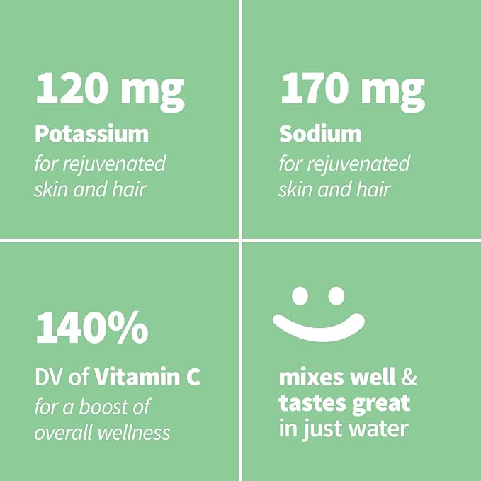 Sprout Living, Colorfuel Hydration Powder Drink Mix, Organic Superfoods + Adaptogens | Hydration & Recovery, Electrolytes, Himalayan Pink Salt, Coconut Water, Lemon Citrus Flavor (15 Stick Packs)