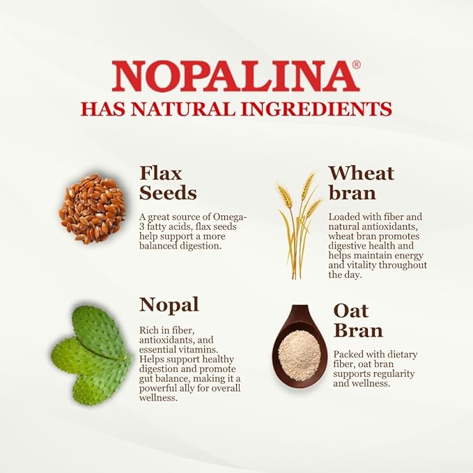 Nopalina Flax Seed Capsules 240 Capsules
