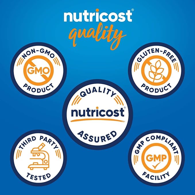Nutricost Beta-Alanine Capsules 3400mg, 240 Caps (2 Pack) - Potent Beta Alanine, Gluten Free & Non-GMO, 850mg Per Cap, 60 Serv Per Bottle