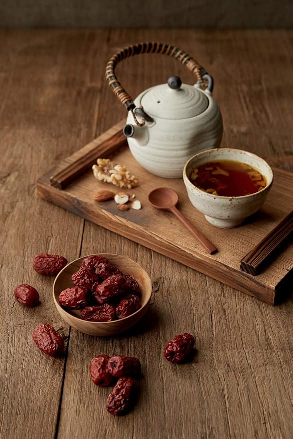 Damtuh Korean Traditional Jujube Tea, Jujube Powder, Red Date Instant Tea, 15g x 15 Count (Pack of 1)