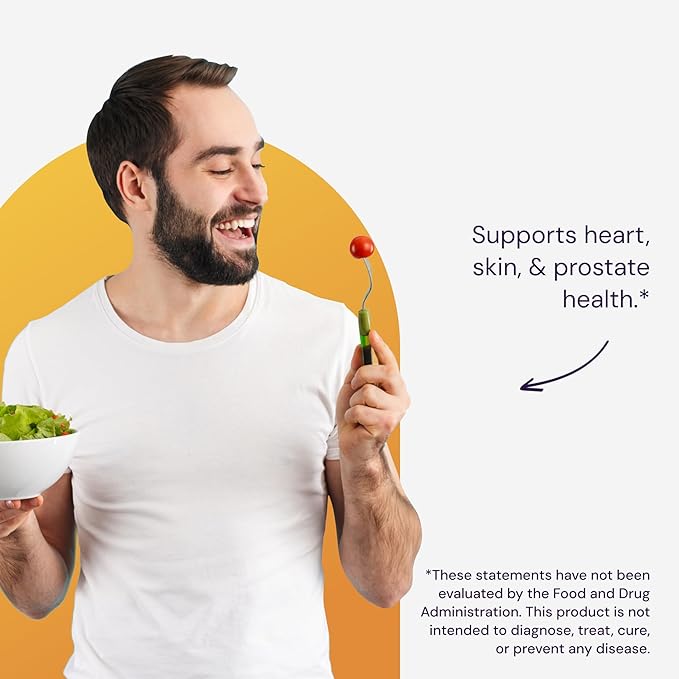 Healthy Origins Lycopene 15 mg (Natural, Non-GMO, Gluten Free, Skin Support, Prostate Support), 60 Softgels