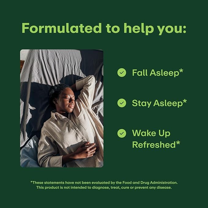 Sleep Support with Sustained-Release Melatonin | Includes L-Theanine and Ashwagandha | Promotes Relaxation and Sleep Quality | Supports Stress Management | Use Before Bedtime | 30 Capsules