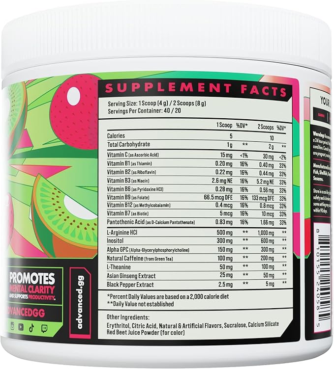 Advanced Focus - Strawberry Kiwi