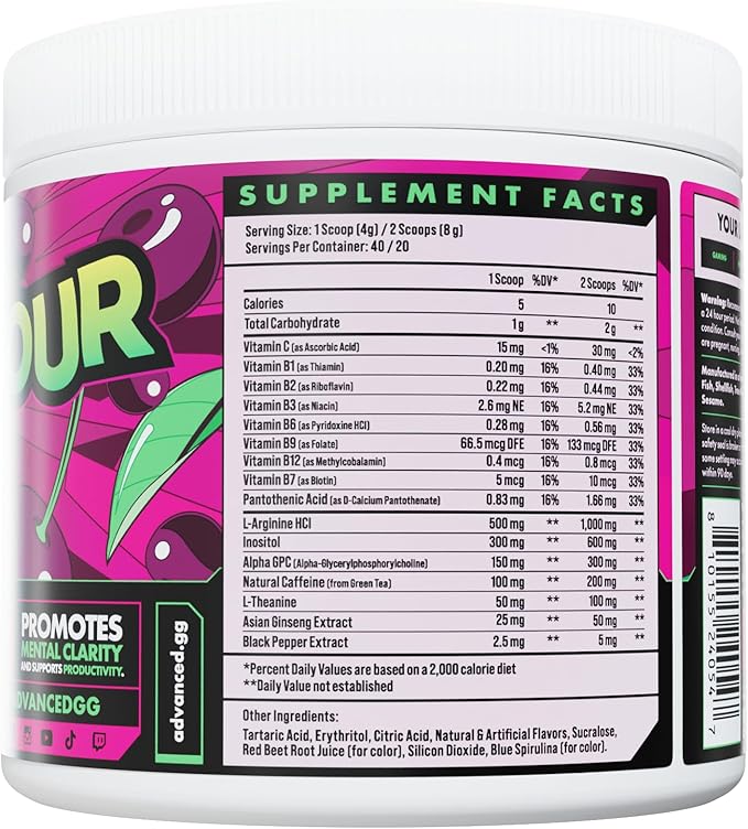 Advanced Focus - Sour Black Cherry