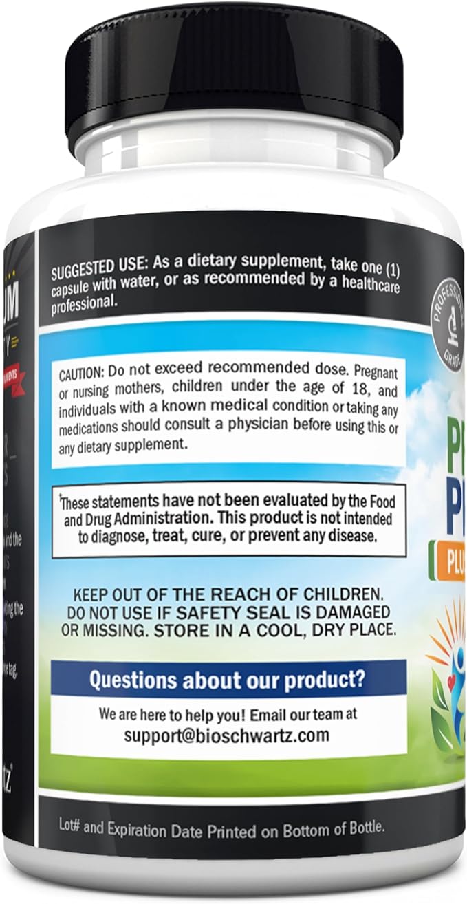 Advanced Prebiotics and Probiotics for Women & Men, Immune, Digestive & Gut Health with L. Reuteri, Inulin Fiber, Digestive Enzymes, Non-GMO, Gluten-Free, Dairy-Free, 60 Capsules