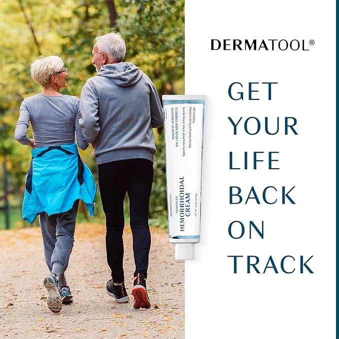 Hemorrhoid Treatment - Advanced Hemorrhoid Cream 5% Lidocaine & Phenylephrine - Hemorrhoid Shrinking Treatment - Rapid Relief of Pain, Swelling, Bleeding, Itching and Burning - Fissure & Hemorrhoids