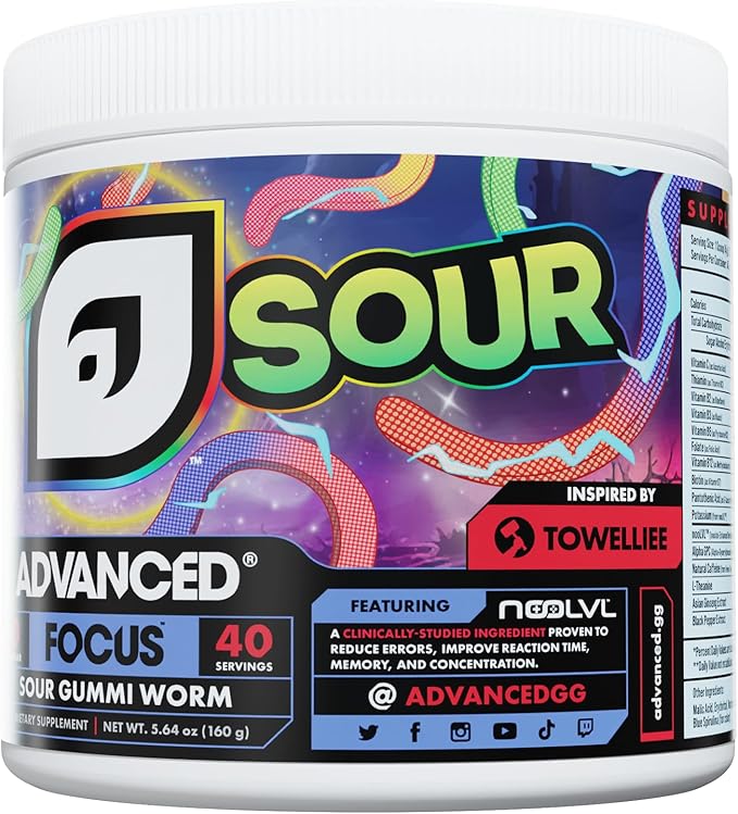 Advanced Focus - Sour Gummi Worm