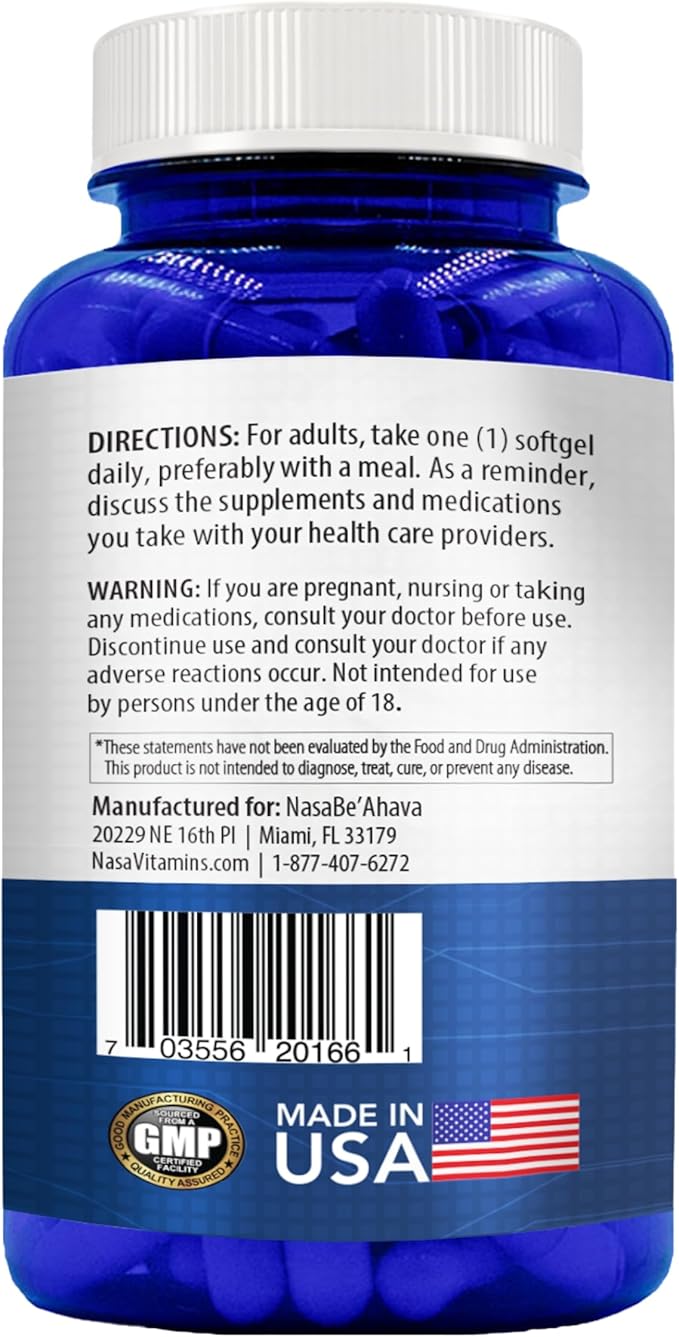 Astaxanthin Supplement for Men and Women | Antioxidant & Carotenoid Rich Astaxanthin 10mg From Haematococcus Pluvialis Microalgae for Eye & Skin Health Support (180 Day Supply) Packaging May Vary