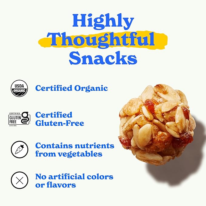 MadeGood Strawberry Granola Bites, 28 Count, Gluten Free and Organic Snacks
