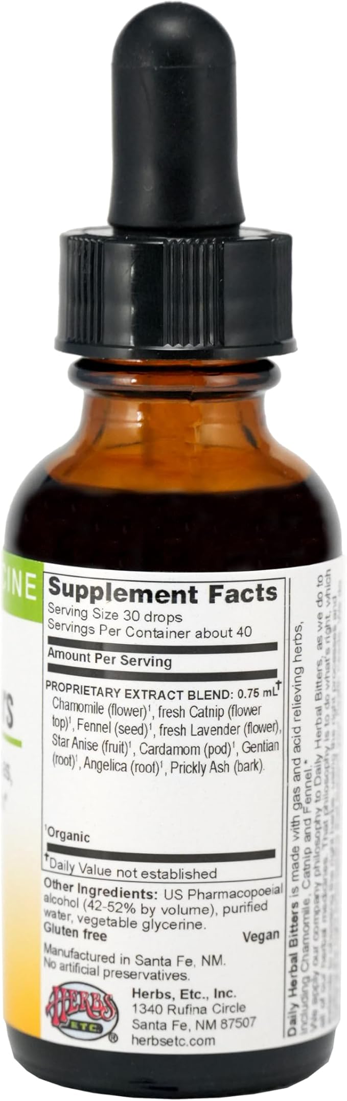 Daily Herbal Bitters 1 oz