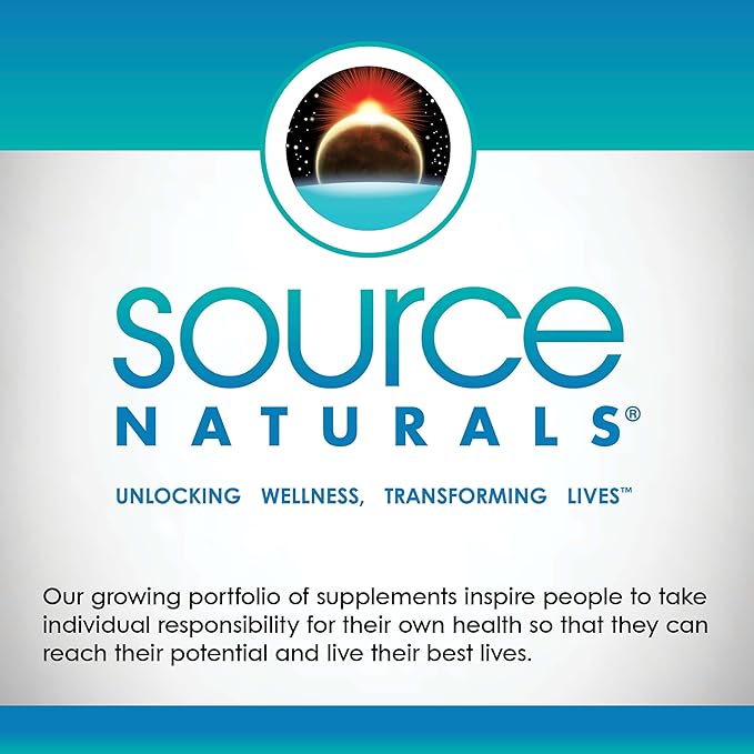 Source Naturals Calcium D-Glucarate 500mg Cellular Detoxifier - 30 Tablets