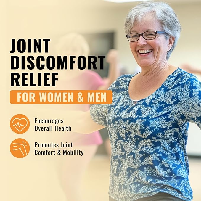 Glucosamine Chondroitin MSM Turmeric 2100mg – Joint Complete Capsules, Advanced Strength Joint Support Supplement for Adults Hands Back Knee Mobility – Bone & Joint Health Supplements for Men & Women