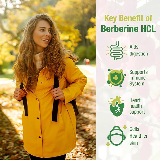 Berberine Supplement 1500mg - Premium Berberine HCl 97% Purity Plus Pure Ceylon Cinnamon, High Potency Berberine for Men Women Supports Immune System Non-GMO