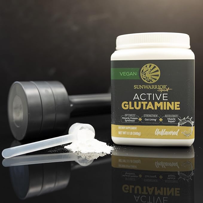 Glutamine Powder L-Glutamine Supplement Support Muscle Recovery Gut Health Support Reduce Soreness Amino Acids Boost Protein Synthesis Accelerates Recovery Post-Workout 100 Servings Unflavored