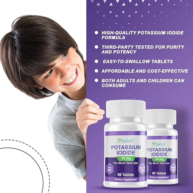 Potassium Iodide 65 mg Tablets per Serving