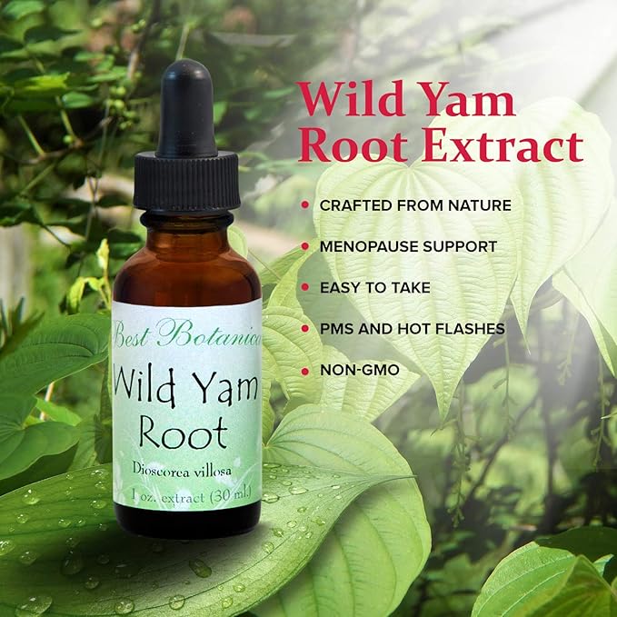 Best Botanicals Wild Yam Root Extract 1 oz.