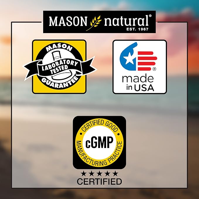 MASON NATURAL Prune Senna Concentrate - Natural Vegetable Laxative, Promotes Regularity and Bowel Function, Improves Digestive Health, 100 Capsules