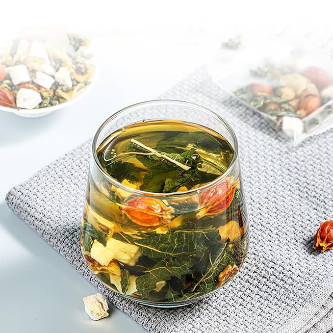 30 Pcs Chicory And Gardenia Tea, Liver Detox Tea, Chicory Rroot Gardenia Chrysanthemum, 8 Ingredients Blend Formula Teabag Supports Kidney & Liver Health (1pcs)