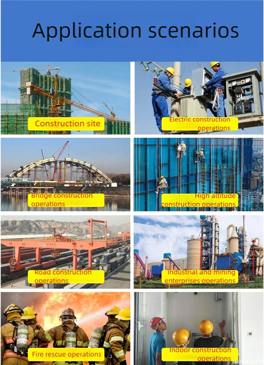 Stackable Safety Helmet Storage Boxes, Large Adjustable Hard Hat Placement Organizer Rack,with Wheels,for Construction Site/Garage/Workshop/Factory Helmet Display Shelf (Black, 8 Grids-1 * 8)