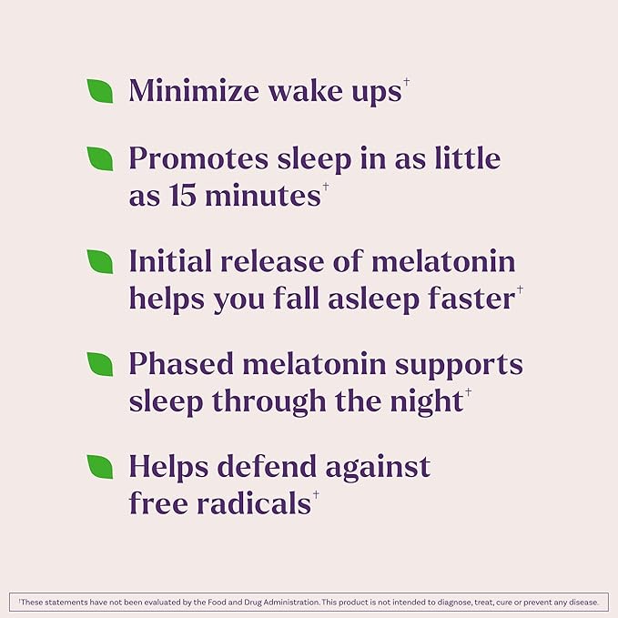 Natrol Time Release Melatonin Gummies, Sleep Support for Adults, 3 mg Melatonin Supplements for Sleep Support, 65 Strawberry-Flavored Gummies, Up to a 65 Day Supply
