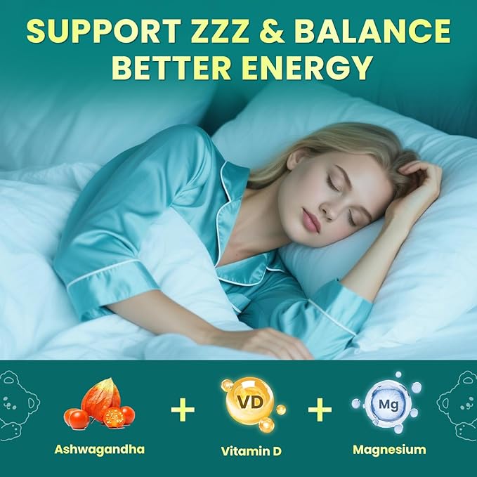 Sea Moss Black Seed Oil Ashwagandha Gummies, Irish Sea Moss Multimineral Supplement with Turmeric, Magnesium, Chlorophyll, Elderberry, Manuka Honey, Bladderwrack, Burdock Root, Vegan