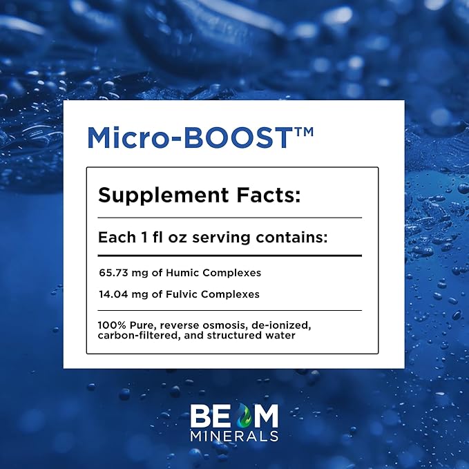 BEAM Minerals Micro-Boost | Complete Mineral Supplement | All The Minerals, Without All The Pills | 32 fl Oz