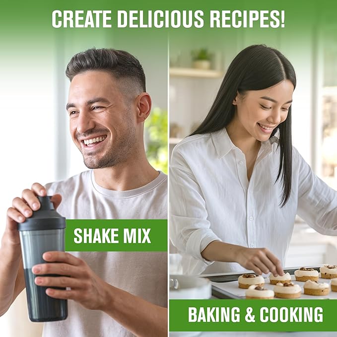NaturalSlim Prebiotic Resistant Starch Supplement with Green Banana Flour Organic & Pea Starch Blend for Metabolism & Digestive Processes Glucotein Powder - Non-GMO & Gluten Free - 16 Servings