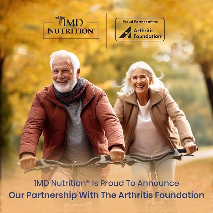 1MD Nutrition MoveMD - Joint Health Supplement - Doctor Formulated | with Collagen, Astaxanthin, and More | (3-Pack)