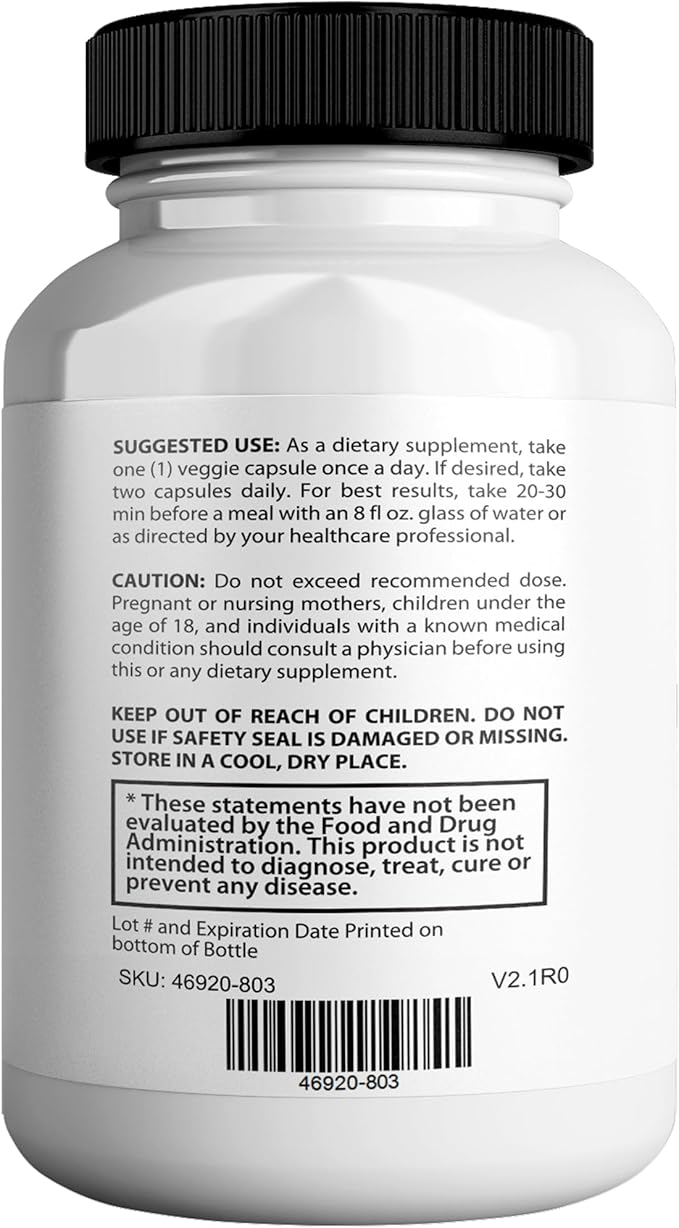 VitalFlow Blood Balance Max | Advanced Herbal Formula with Banaba Leaf, Juniper Berry, Bitter Melon & More | Vegan, Gluten-Free, Non-GMO | 60 Capsules, 60-Day Supply | Made in USA (5)