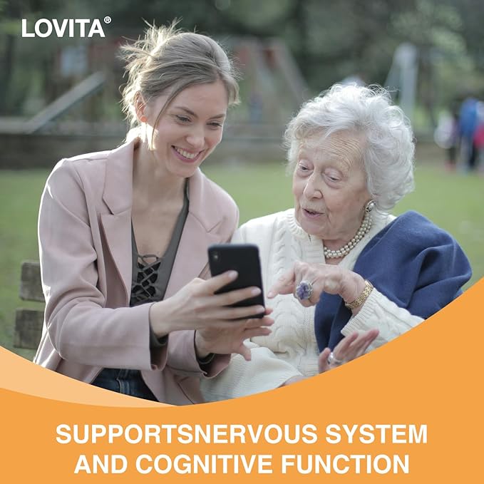 Lovita Lecithin, 1000mg per Softgel, 35% Phosphatidyl Choline | Lactation, Brain & Nerve Support | Vegan, Non-GMO, 60 Softgels (Pack of 3)