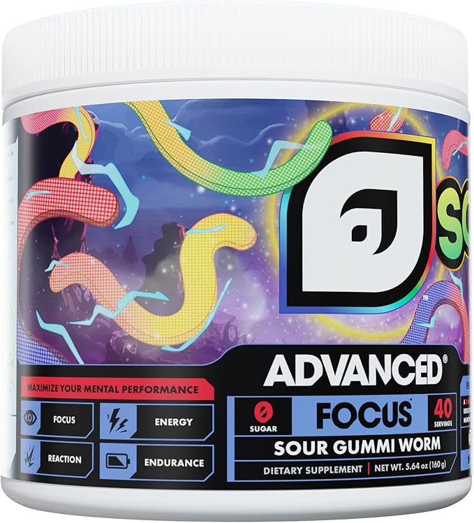Advanced Focus - Sour Gummi Worm