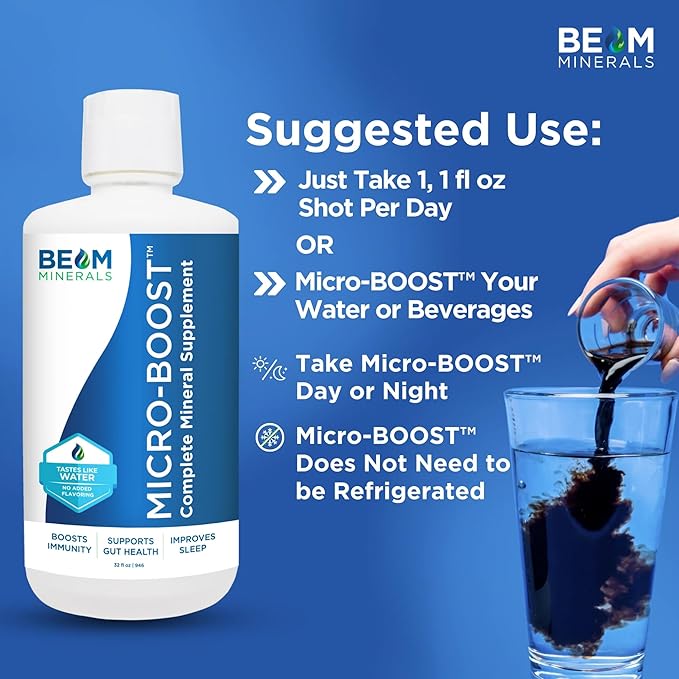 BEAM Minerals Micro-Boost and Electrolyze Advanced Set | Advanced Electrolyte & Micronutrient Support | 100% Bioavailable, Ionized Format