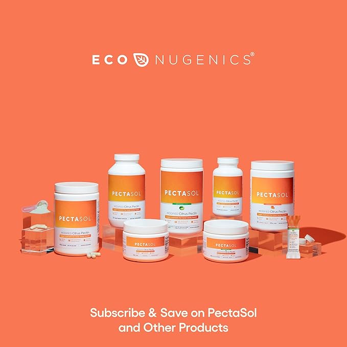 PectaSol Modified Citrus Pectin – 90 Capsules – Total-Body Health Supplement to Support the Heart, Immune System, Inflammation Response & Healthy Aging + Maintain Healthy Galectin-3 Levels