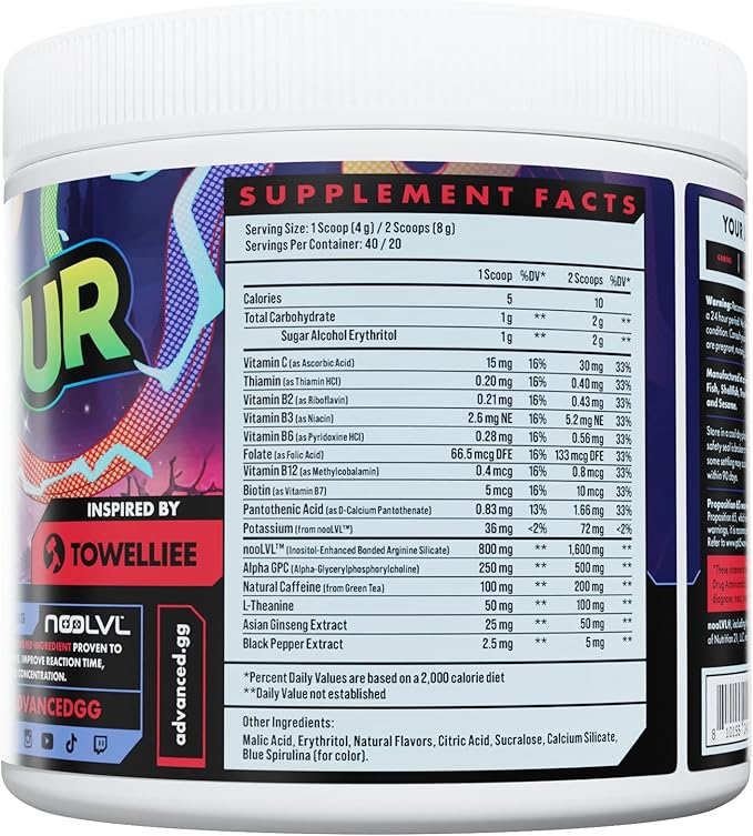 Advanced Focus - Sour Gummi Worm