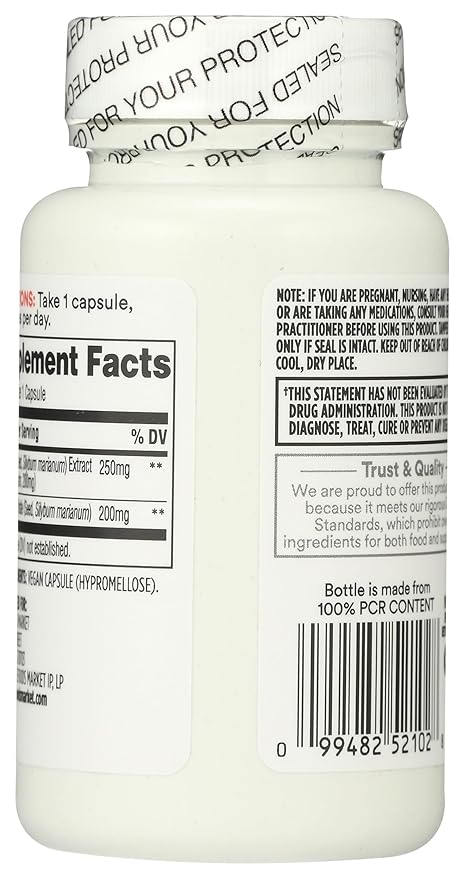 365 By Whole Foods Market, Milk Thistle, 60 Count