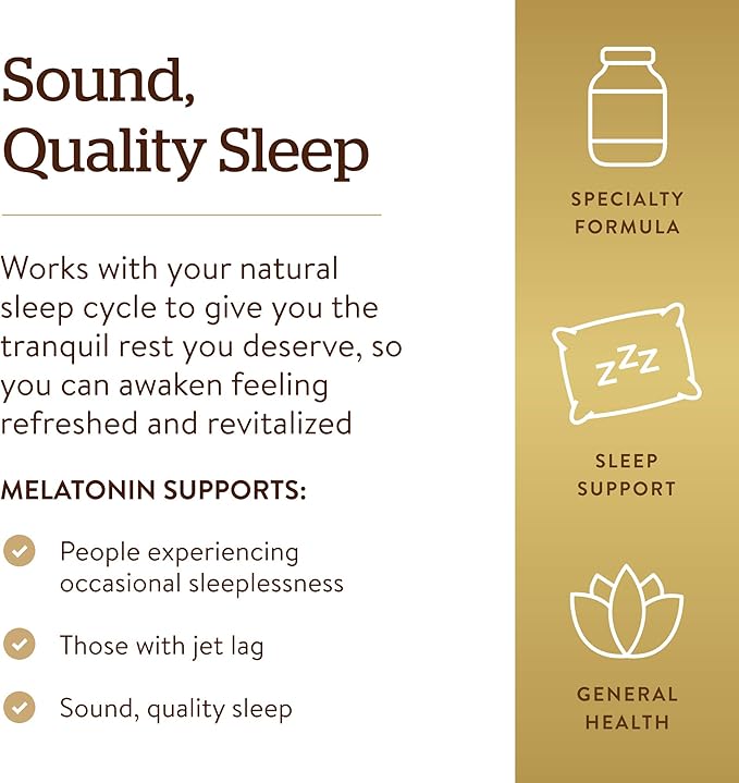 Solgar Melatonin 5 mg, 120 Nuggets - Helps Promote Relaxation & Rest - Clinically Studied Melatonin - Vegan, Gluten Free, Dairy Free, Kosher - 120 Servings