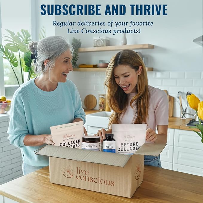 Live Conscious KrillWell, Joint, and Cognitive Support | Certified Sustainable Krill Oil 2X More Effective Than Fish Oil - 30 Day Supply